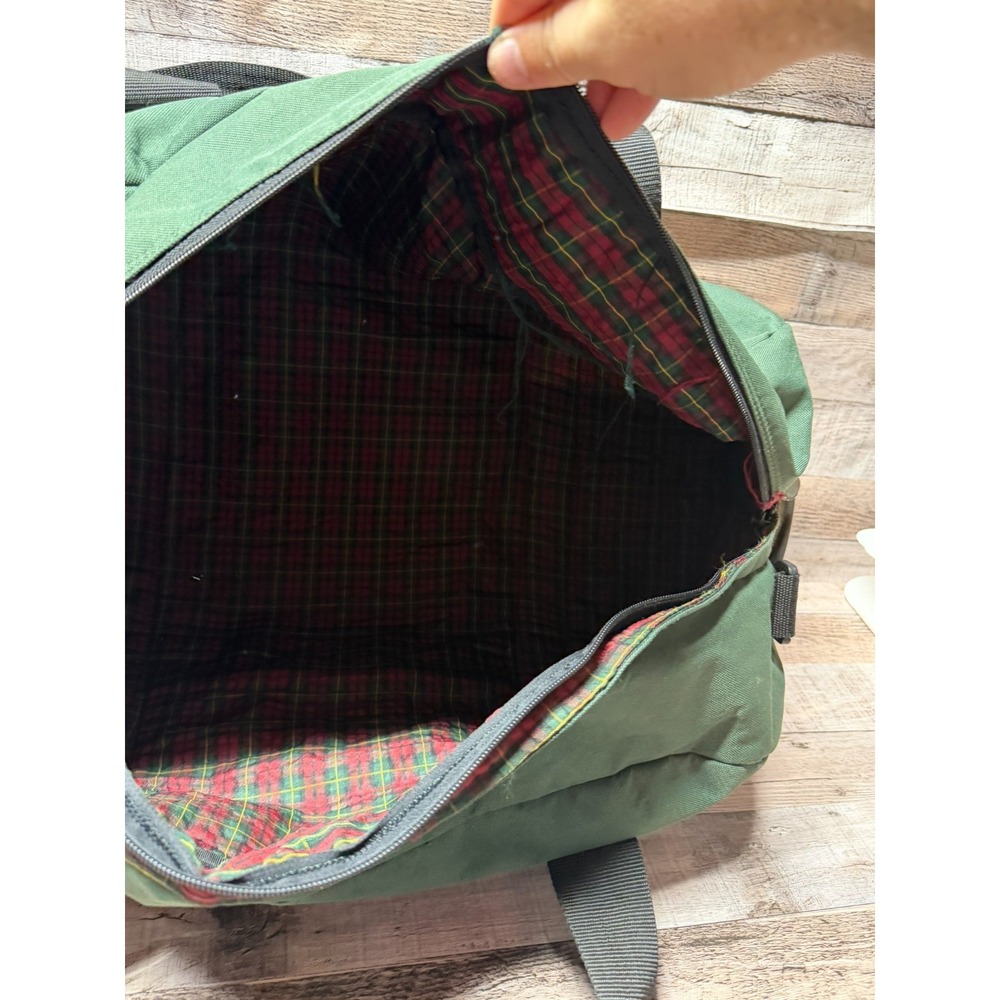 Vintage Duckhead 1865 Canvas Duffle Bag Brown Green - Picture 10 of 13